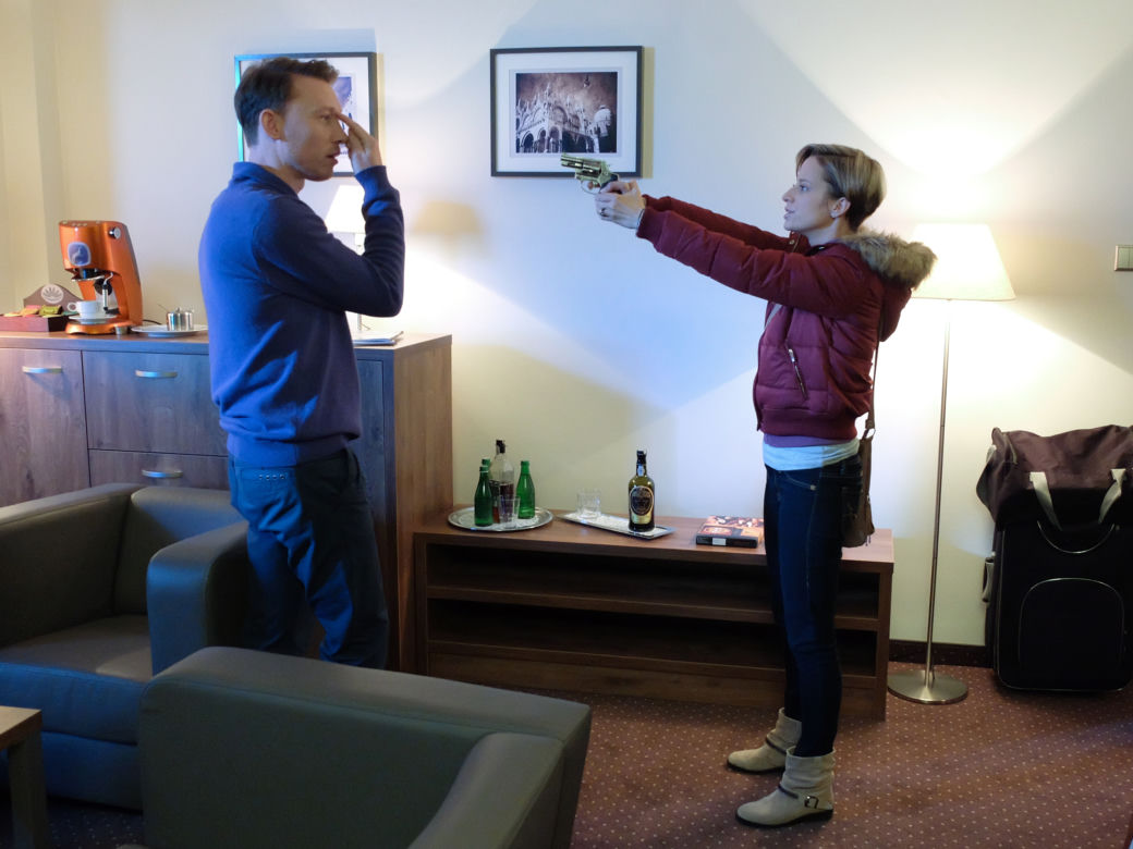 Pierwsza miłość odc. 2093. Sabina (Urszula Dębska), Igor (Rafał Mohr)