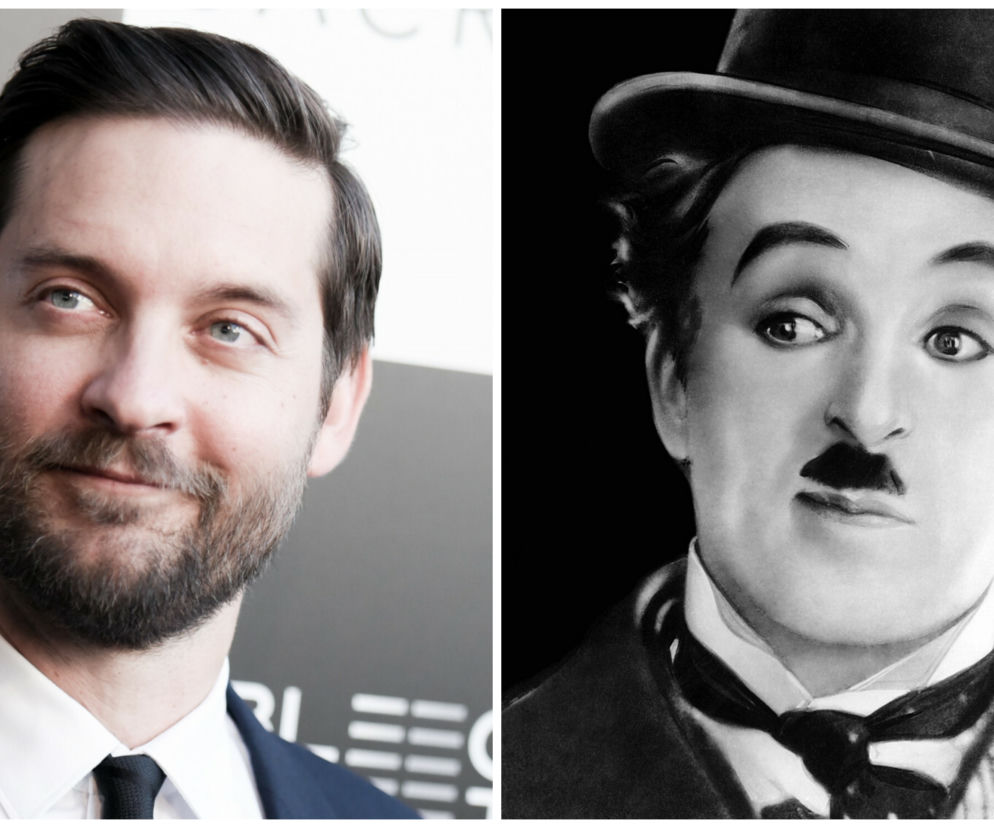 Tobey Maguire jako Charlie Chaplin