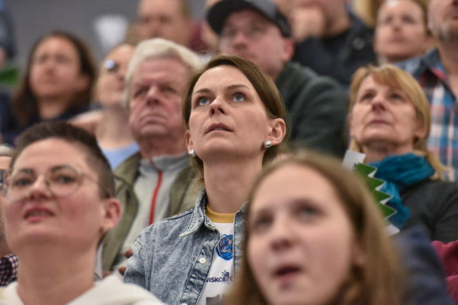 CUK Anioły Toruń - Stal Nysa: Komplet widzów na siatkarskim hicie w SP nr 28