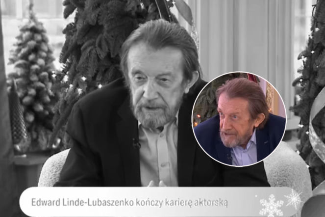 Edward Linde-Lubaszenko na ostatnich zdjęciach. Niespełna 2 miesiące przed śmiercią pojawił się przed kamerami Dzień dobry TVN