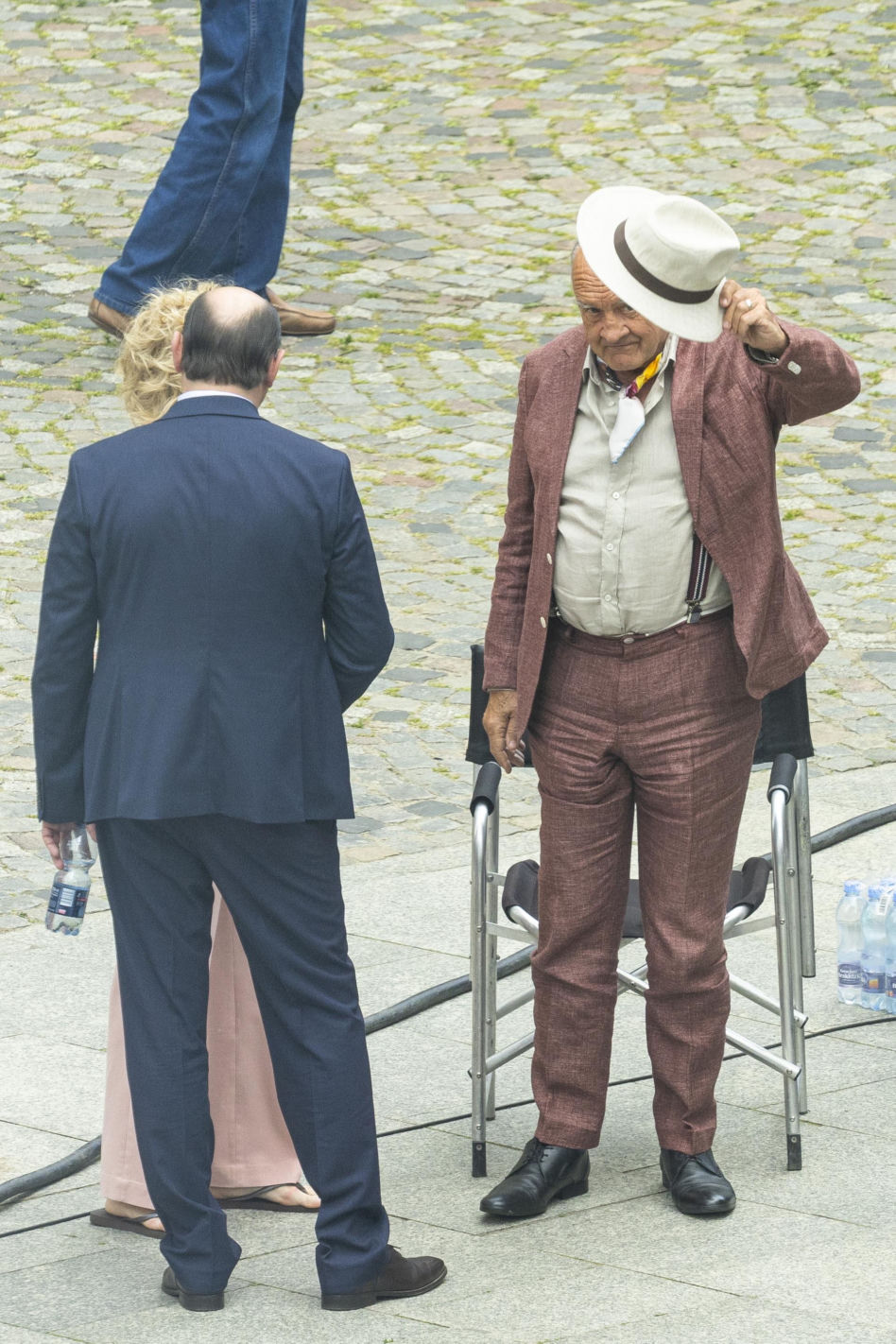Gwiazdy na planie serialu "Klara"