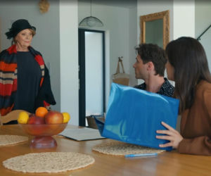 Barwy szczęścia odc. 3281. Józefina Rawiczowa (Elżbieta Jarosik), Natalia (Maria Dejmek), Cezary Rawicz (Marcel Opaliński)