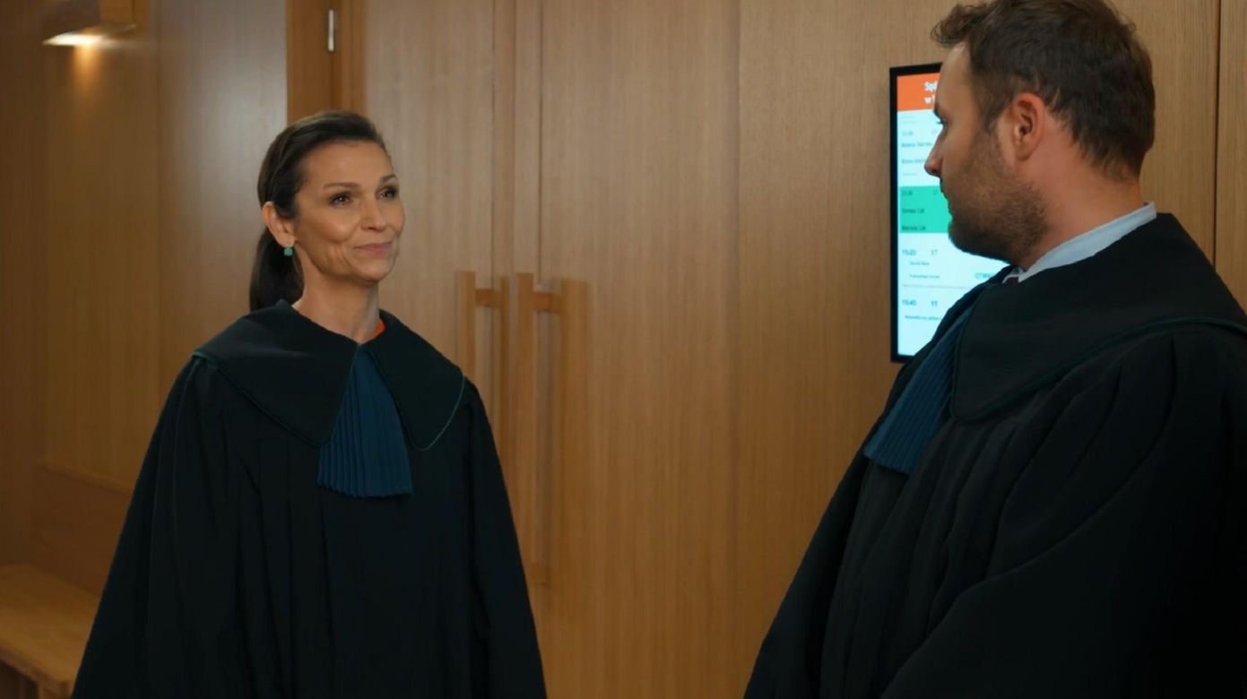 	Barwy szczęścia odc. 3147. Klemens (Sebastian Perdek), Sylwia Paszkowska (Olga Bończyk)