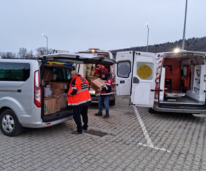 Ambulans od szczecińskiego pogotowia dotarł na Ukrainę
