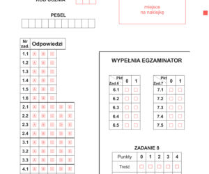 Arkusze angielski rozszerzony karty rozwiązań