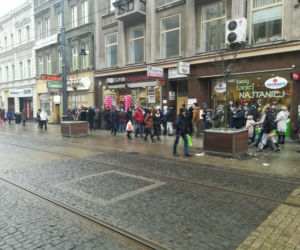 Ogromne kolejki po pączki! Rekordziści stoją po nie godzinami