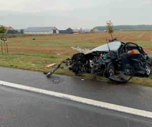 Karambol na drodze pod Mławą! Nie żyją 2 osoby