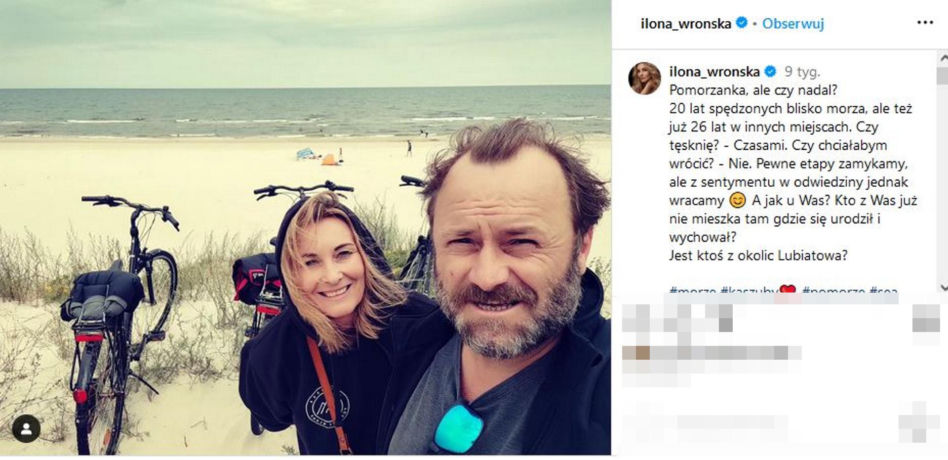  Leszek Lichota i Ilona Wrońska  - razem od 20 lat