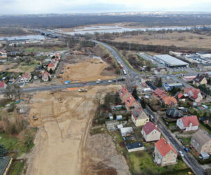 Budowa węzła Granitowa - luty 2020