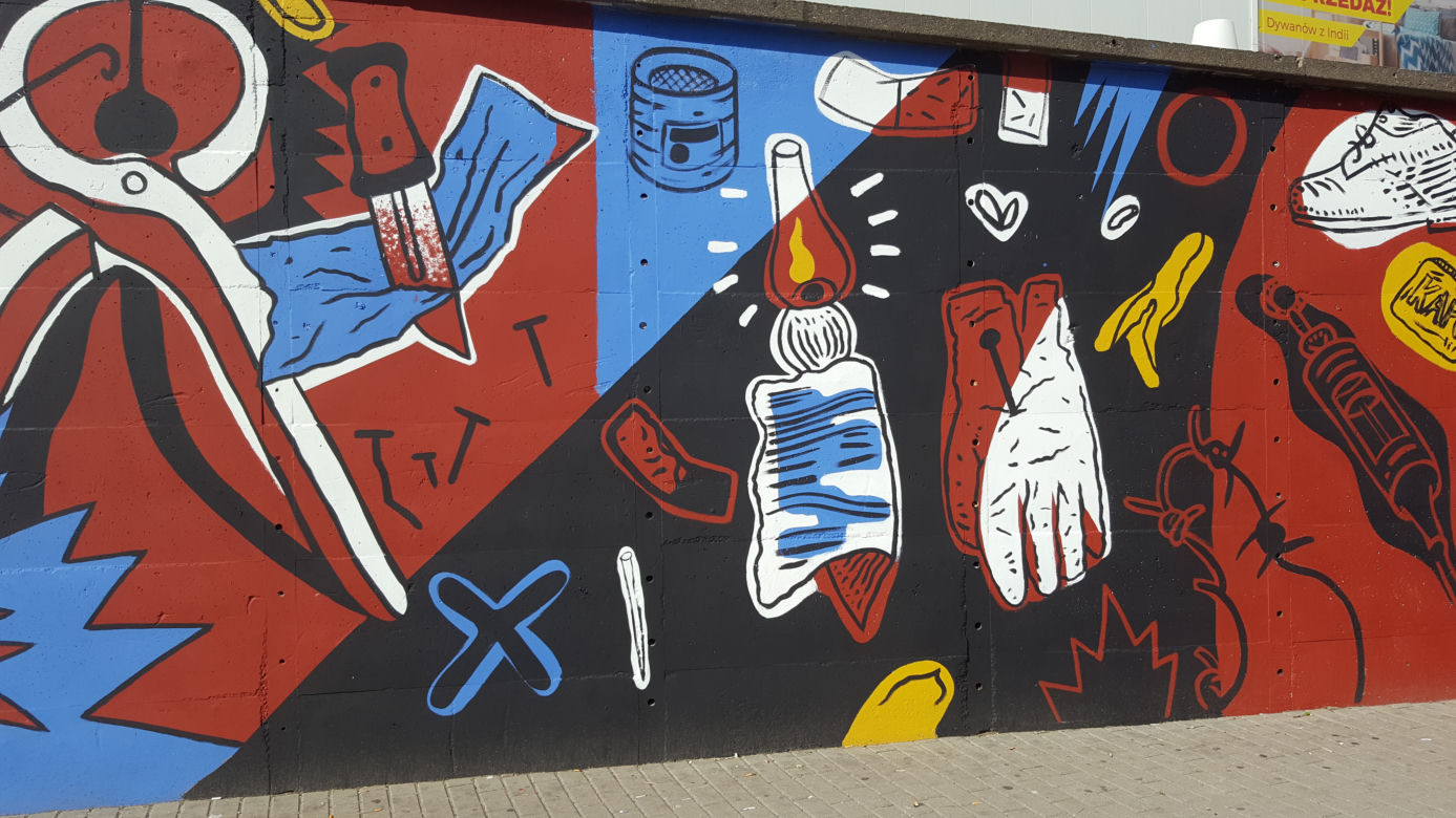 Nowy mural w Lublinie