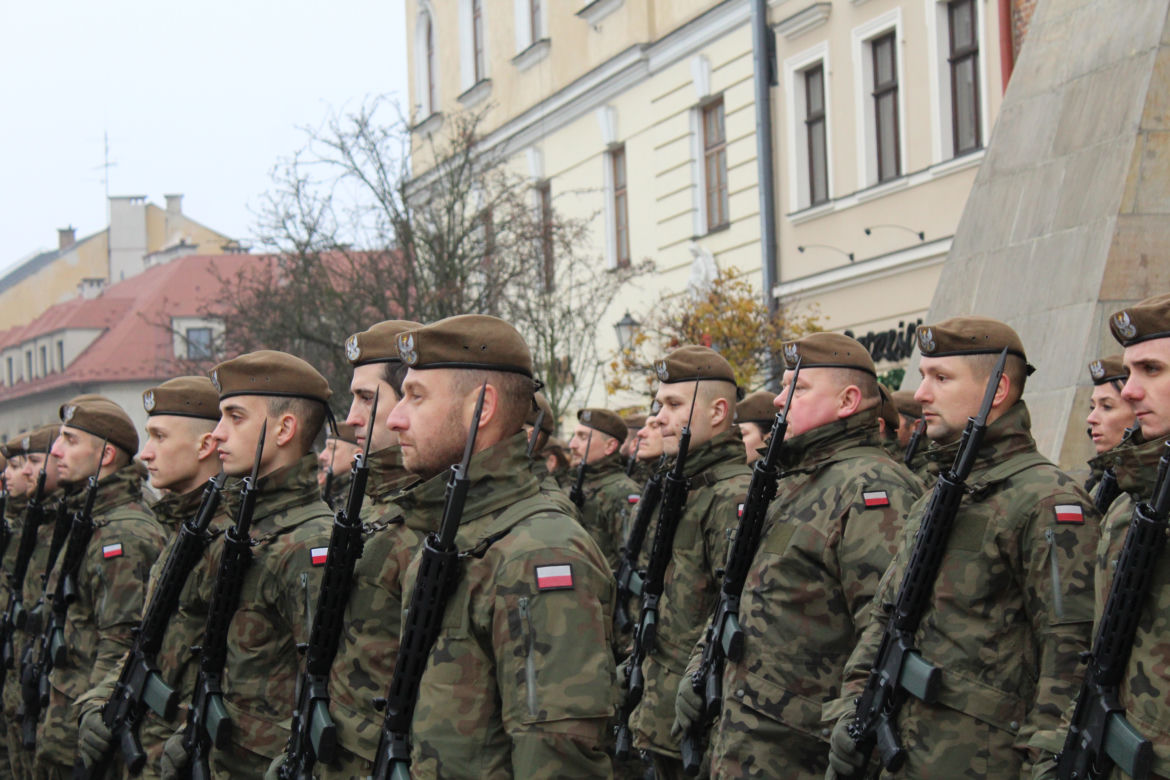 Przysięga wojskowa w Tarnowie