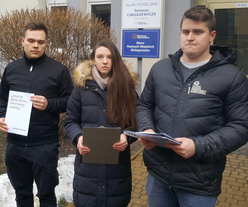 Młodzież Wszechpolska chce delegalizacji Platformy Obywatelskiej [AUDIO]