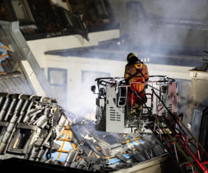 Dwa wybuchy i wielki pożar w centrum Utrechtu. Co najmniej jedna osoba ranna