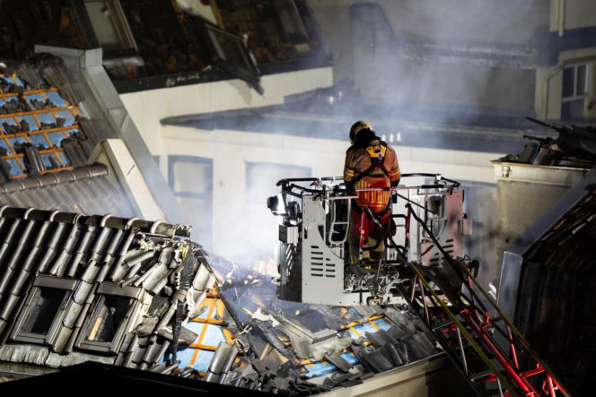 Dwa wybuchy i wielki pożar w centrum Utrechtu. Co najmniej jedna osoba ranna