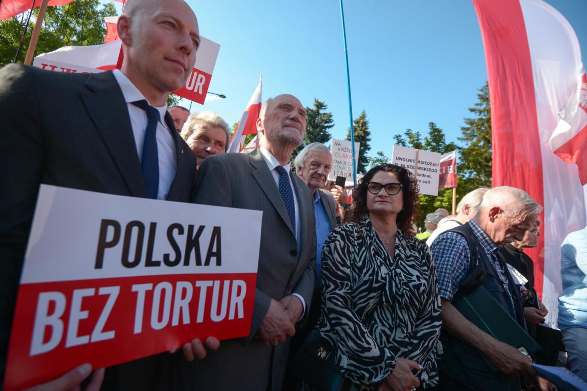 Protest pod Sejmem (9.07.2024)