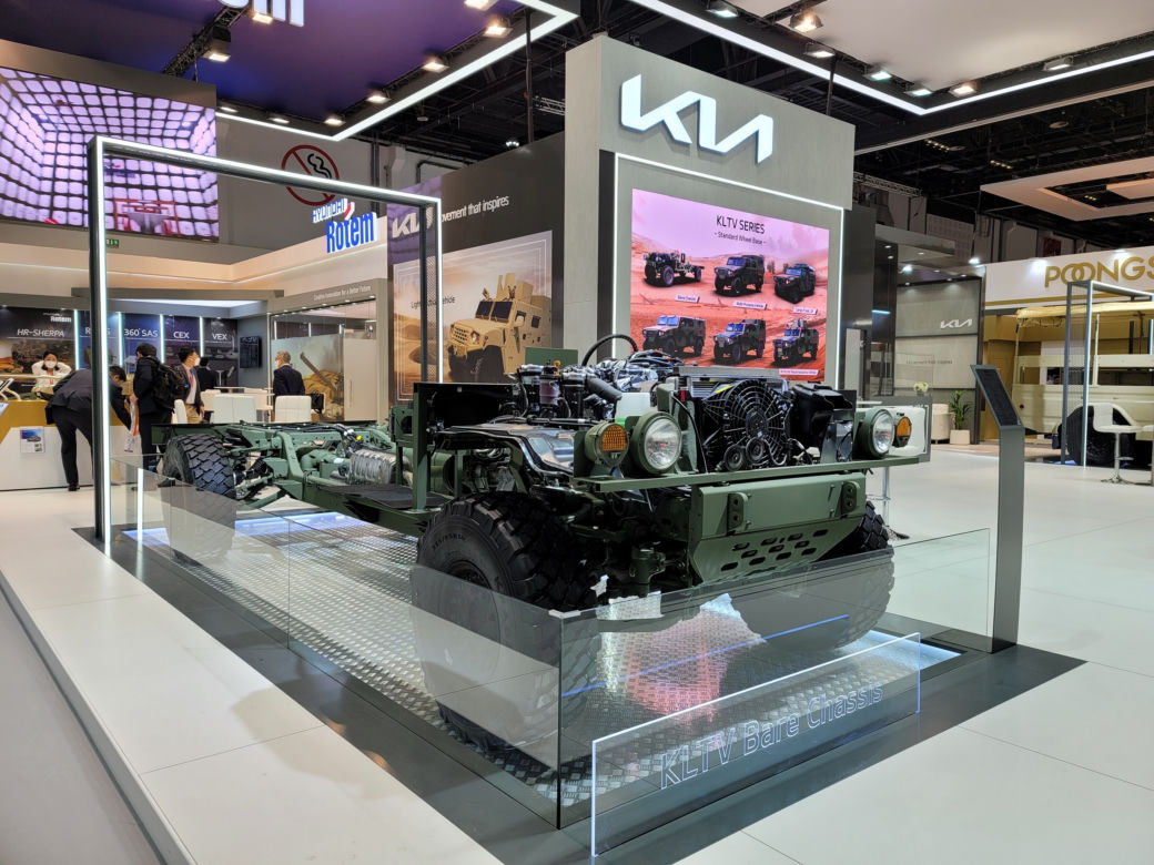 Kia Light Tactical Cargo Truck 