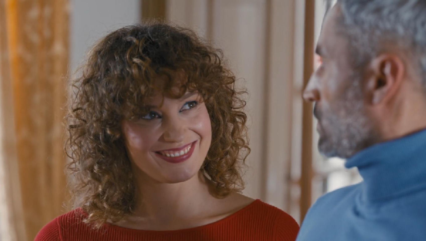Mikołaj na sygnale. Wanda (Anna Lemieszek), Benio (Hubert Jarczak)