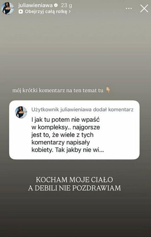Julia Wieniawa dlaczego nie podoba się kobietom?