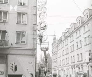 „Pewex” na rogu ul. Szewskiej i Oławskiej, 1978 r.