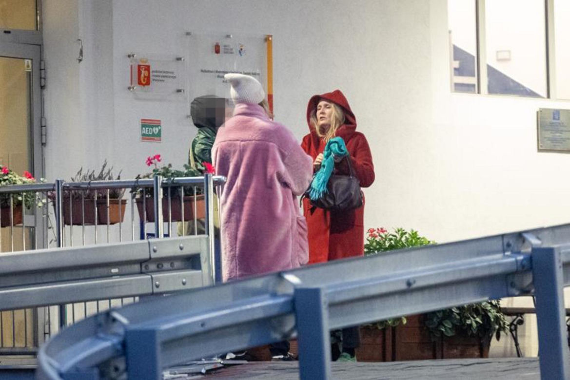 Grażyna Szapołowska w  szpitalu