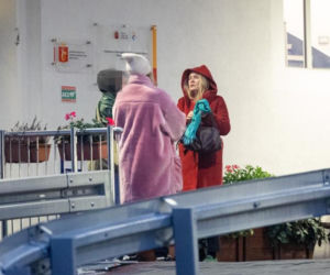 Grażyna Szapołowska w  szpitalu