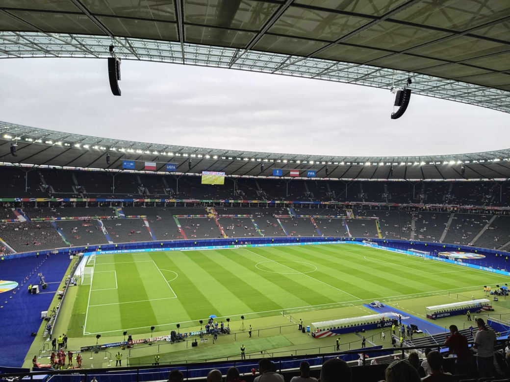 Euro 2024. Kibice przed meczem Polska - Austria w Berlinie