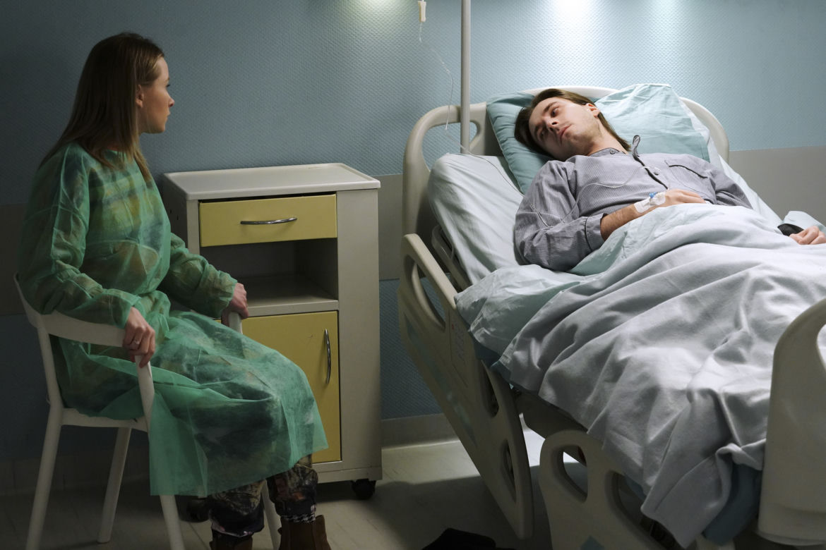 Barwy szczęścia odc. 2821. Sofia (Valeri Guliaieva), Cezary Rawicz (Marcel Opaliński)
