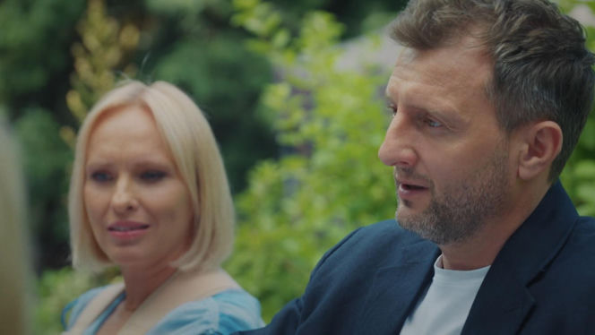 M jak miłość, odcinek 1895. Dorota (Iwona Rejzner), Bartek (Arkadiusz Smoleński)