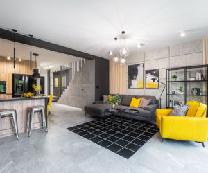 Męski azyl w stylu soft loft