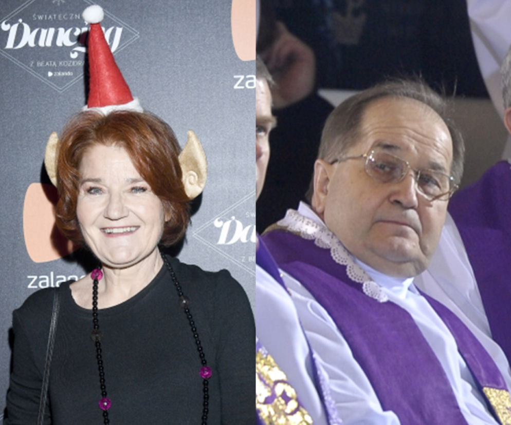 Słynna aktorka przebrana za Rydzyka tańczy jak szalona. Wystraszyła nawet psa
