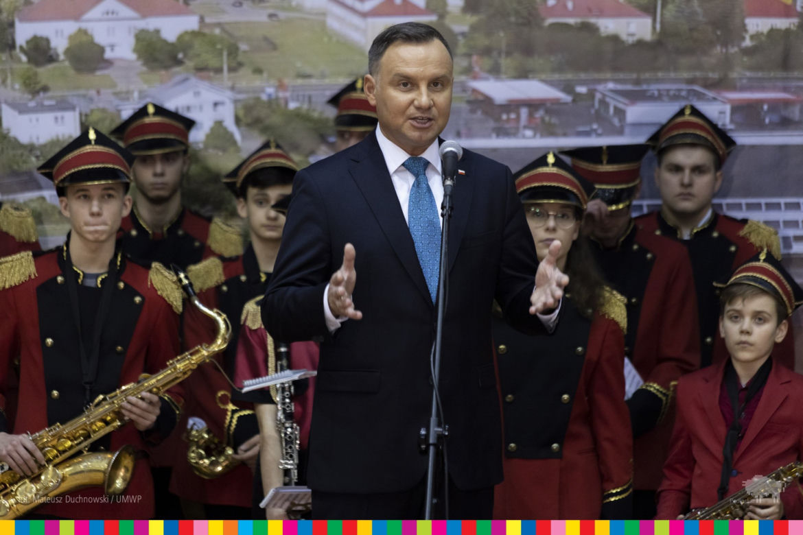 Prezydent RP Andrzej Duda w Kolnie