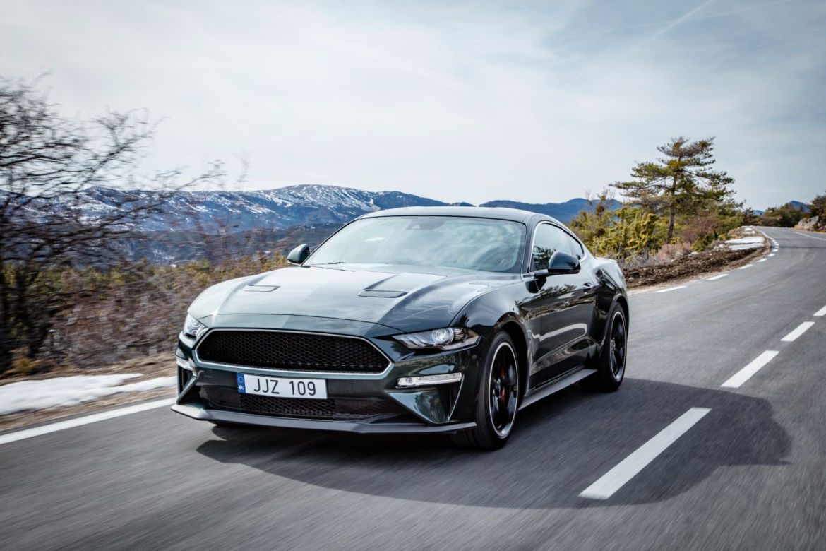 Mustang Bullitt wjeżdża do Europy