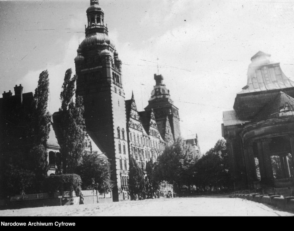 Wały Chrobrego w 1947 roku
