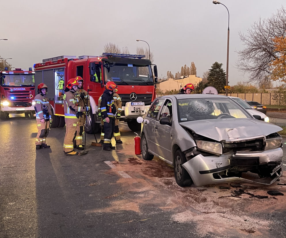 Karambol na Radzymińskiej. Kierowca wydmuchał prawie 4 promile