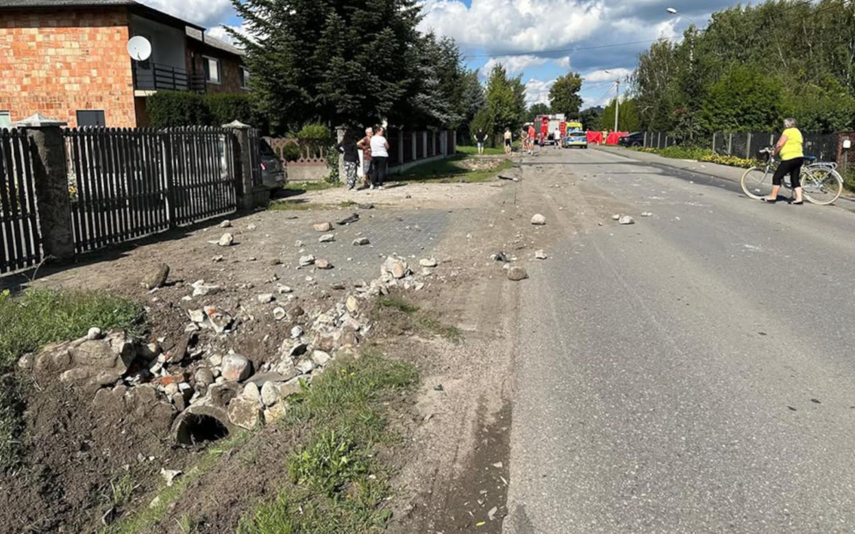 Tragiczny wypadek BMW w Sochaczewie