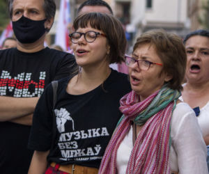 Marsz Solidarni z Białorusią w Białymstoku