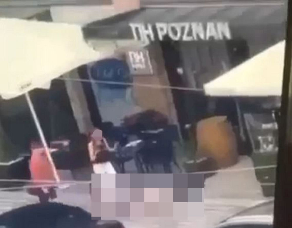 Egzekucja w restauracji w centrum Poznania