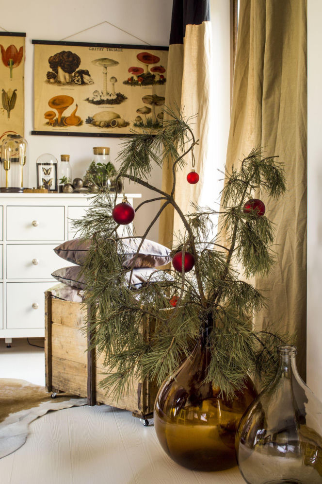 Sypialnia w świątecznej odsłonie