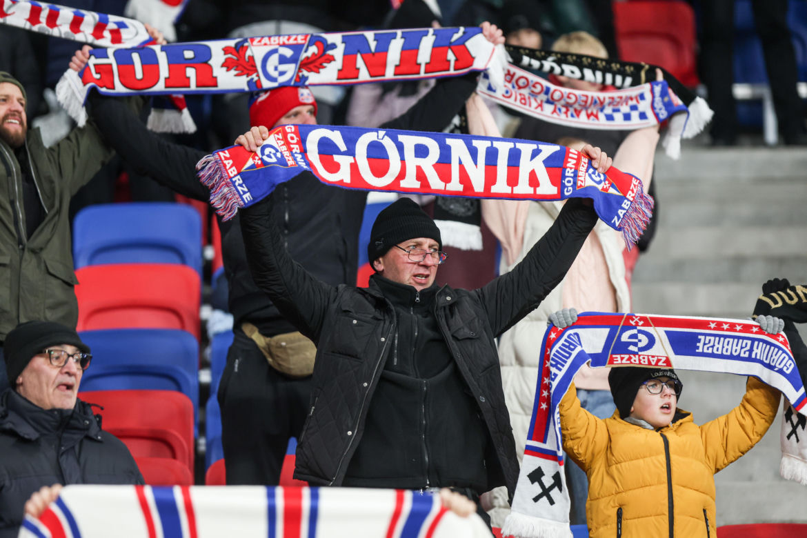 Górnik Zabrze - Wisła Płock, zdjęcia kibiców z meczu PKO BP Ekstraklasy