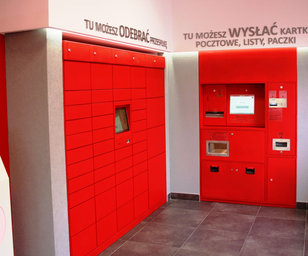 Automat paczkowy Poczty Polskiej