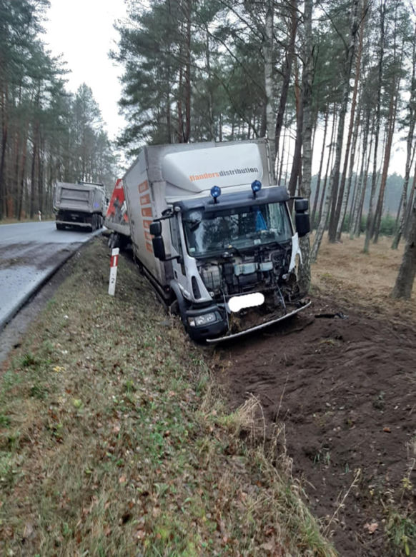 Wypadek na drodze wojewódzkiej nr 201