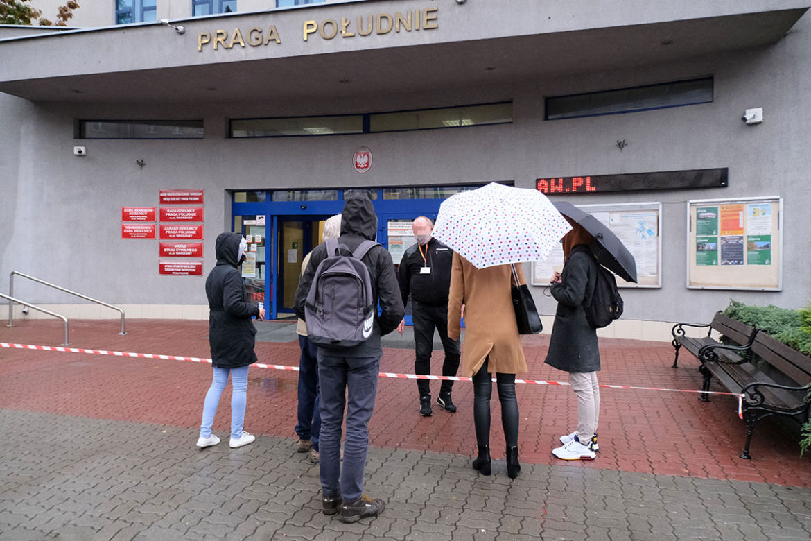 Alarm bombowy na Pradze-Południe 
