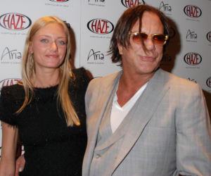 Mickey Rourke i Anastazja Makarenko