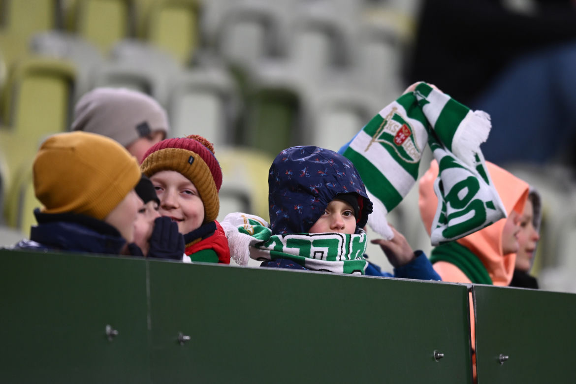Kibice na meczu Lechia - Śląsk. Zobacz zdjęcia z trybun!