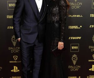 Robert i Anna Lewandowscy na gali Złotej Piłki