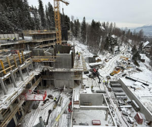Budowa hotelu Salamandra w Kościelisku - luty 2026