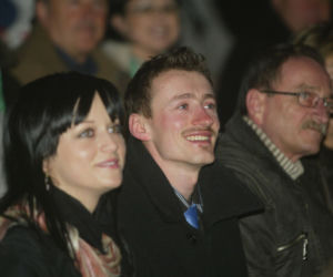 Adam Małysz i Izabela Małysz