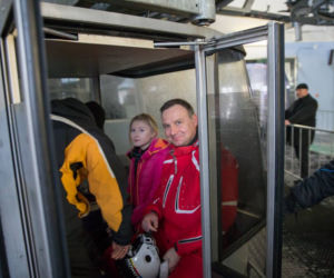 Prezydent Andrzej Duda na nartach