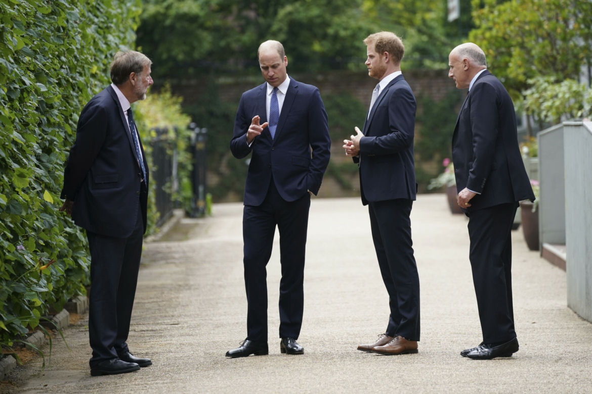 Książę William i książę Harry