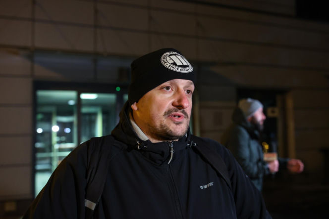 Górnicy opuszczają Kopalnię Węgla Kamiennego Silesia w Czechowicach-Dziedzicach